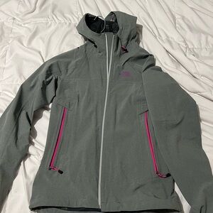 Grey north face jacket